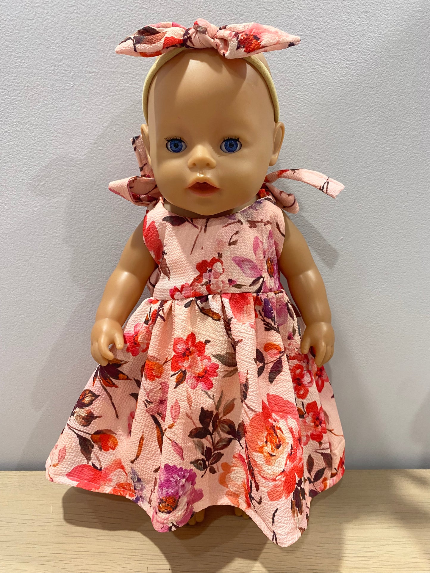 Dolls Dress & Bow Sets