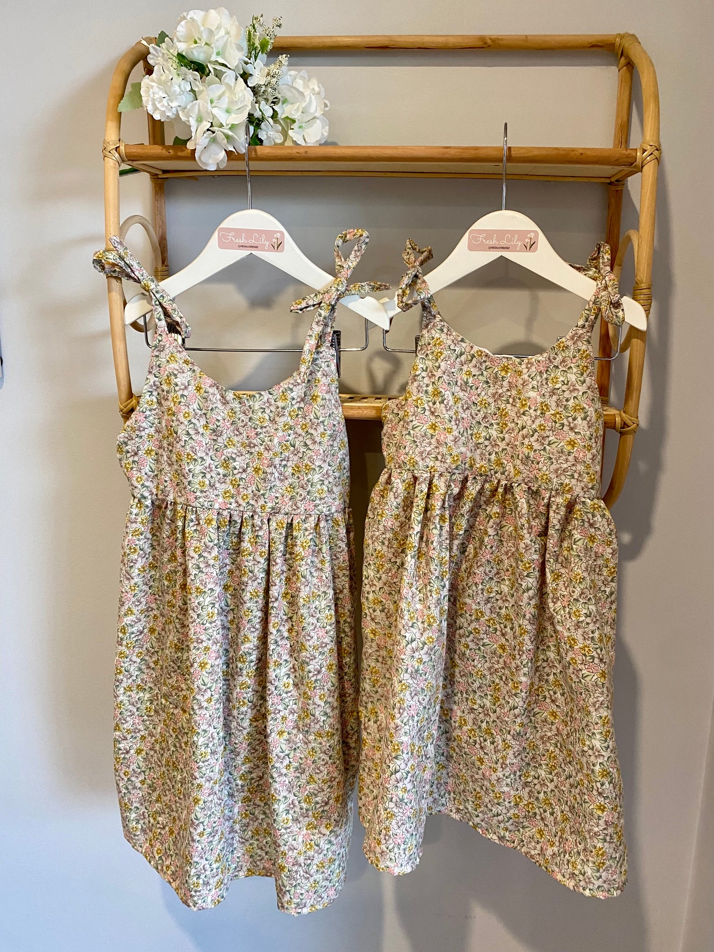 Little Girls Brodie Dress - Floral