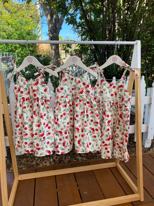 Christmas - Cherry Brodie Dress