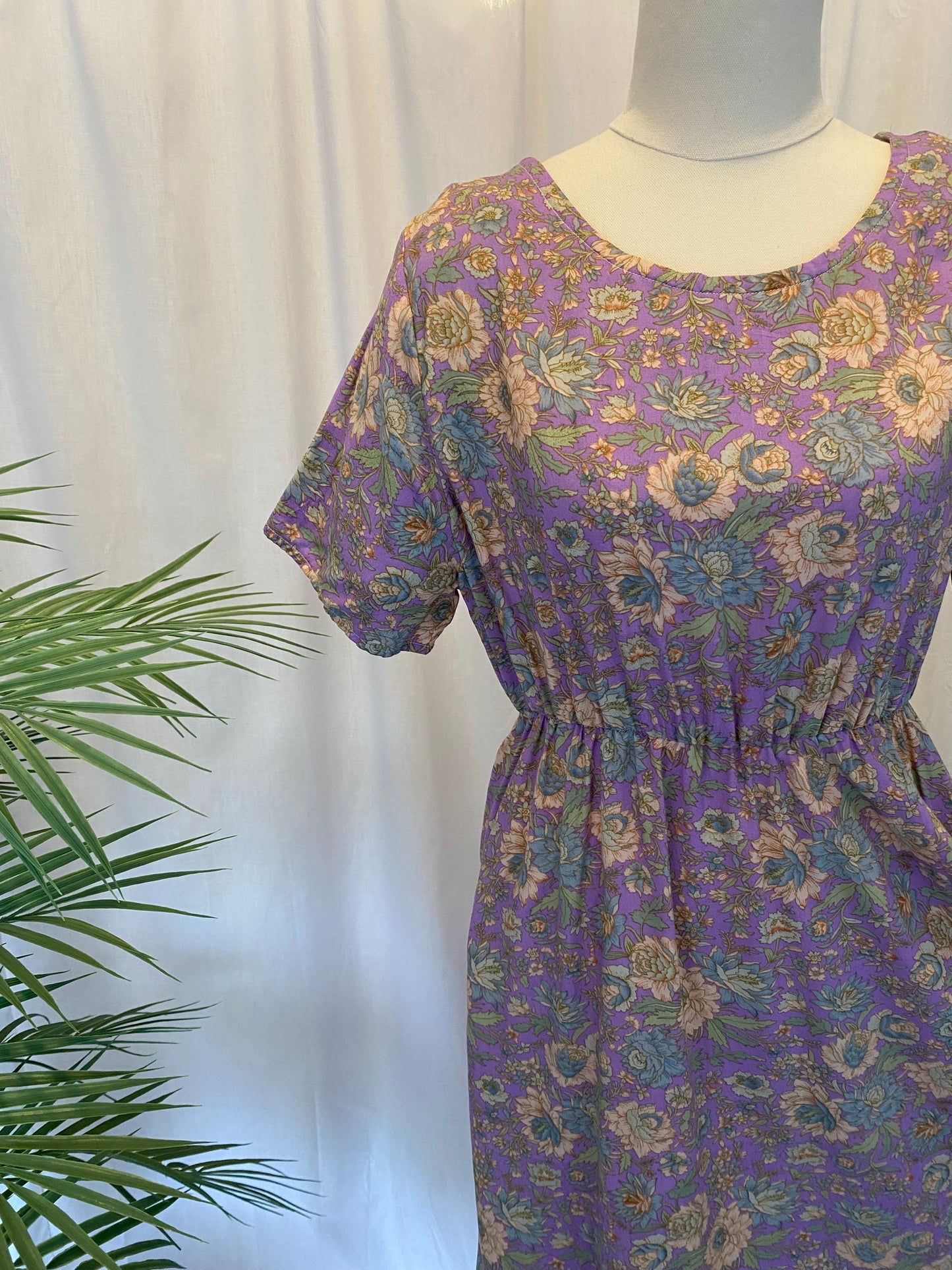 Ladies Dress Purple - Size Medium