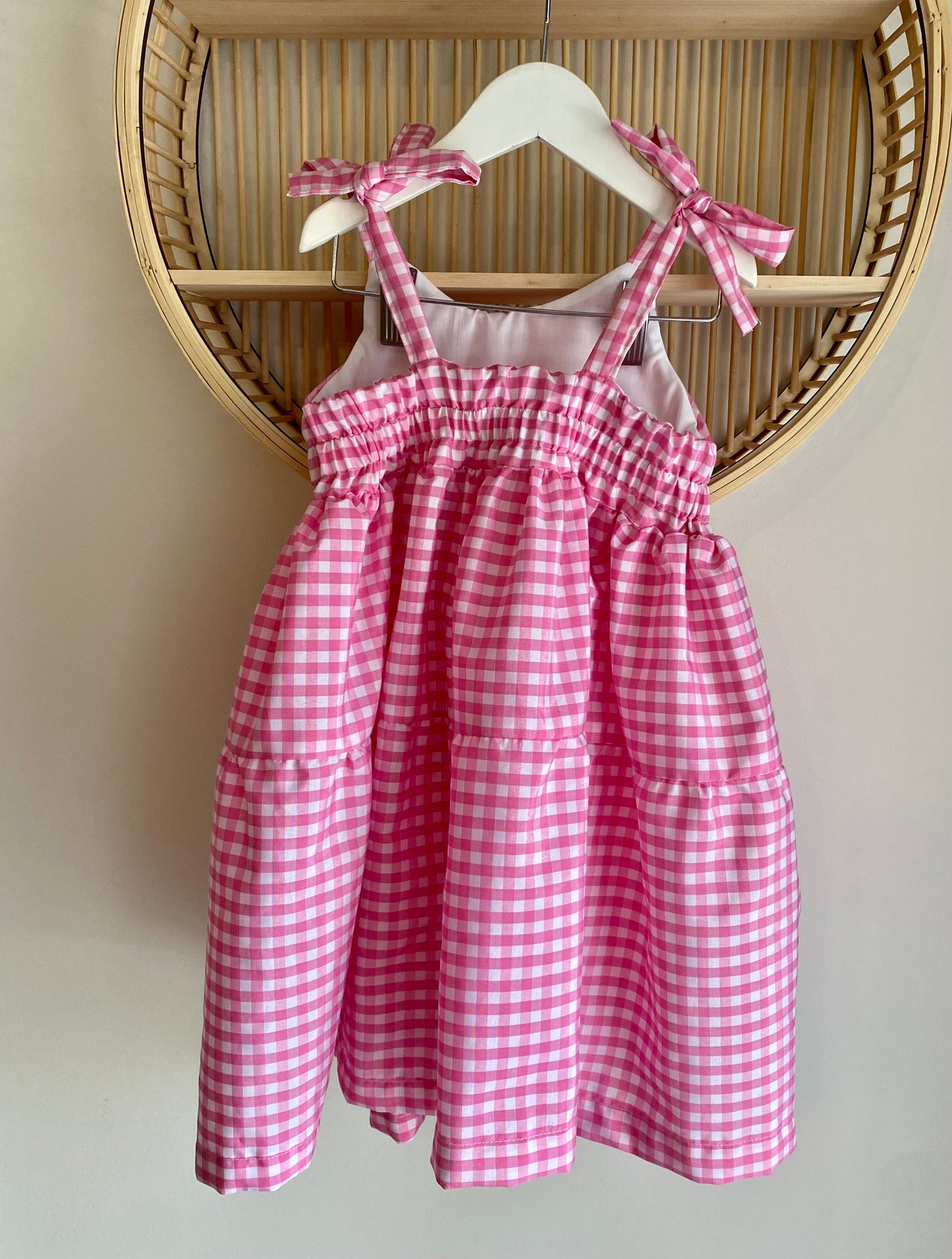 Dress Candy Size 4 - Pink Gingham