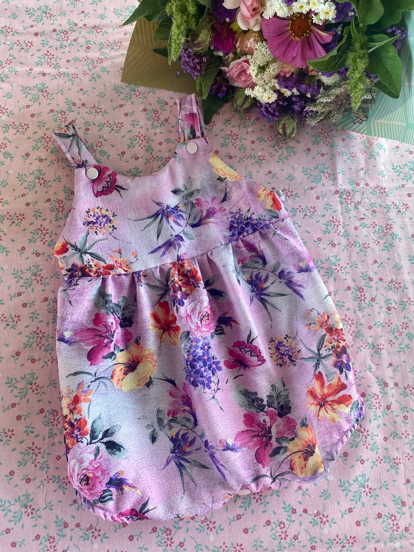 Size 0 Baby Rosie Rompers