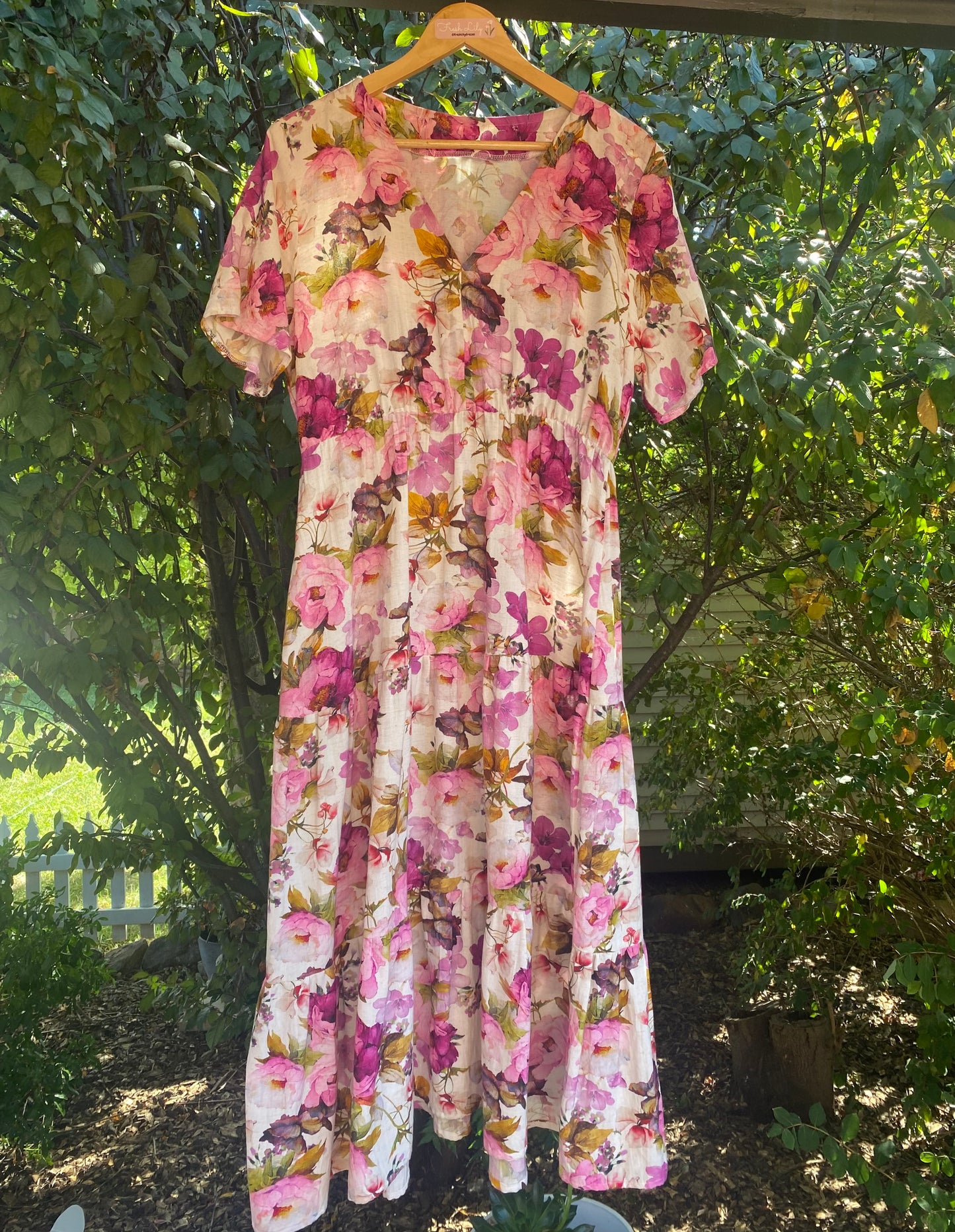 Kathryn Dress Pink Rose - Size xLarge