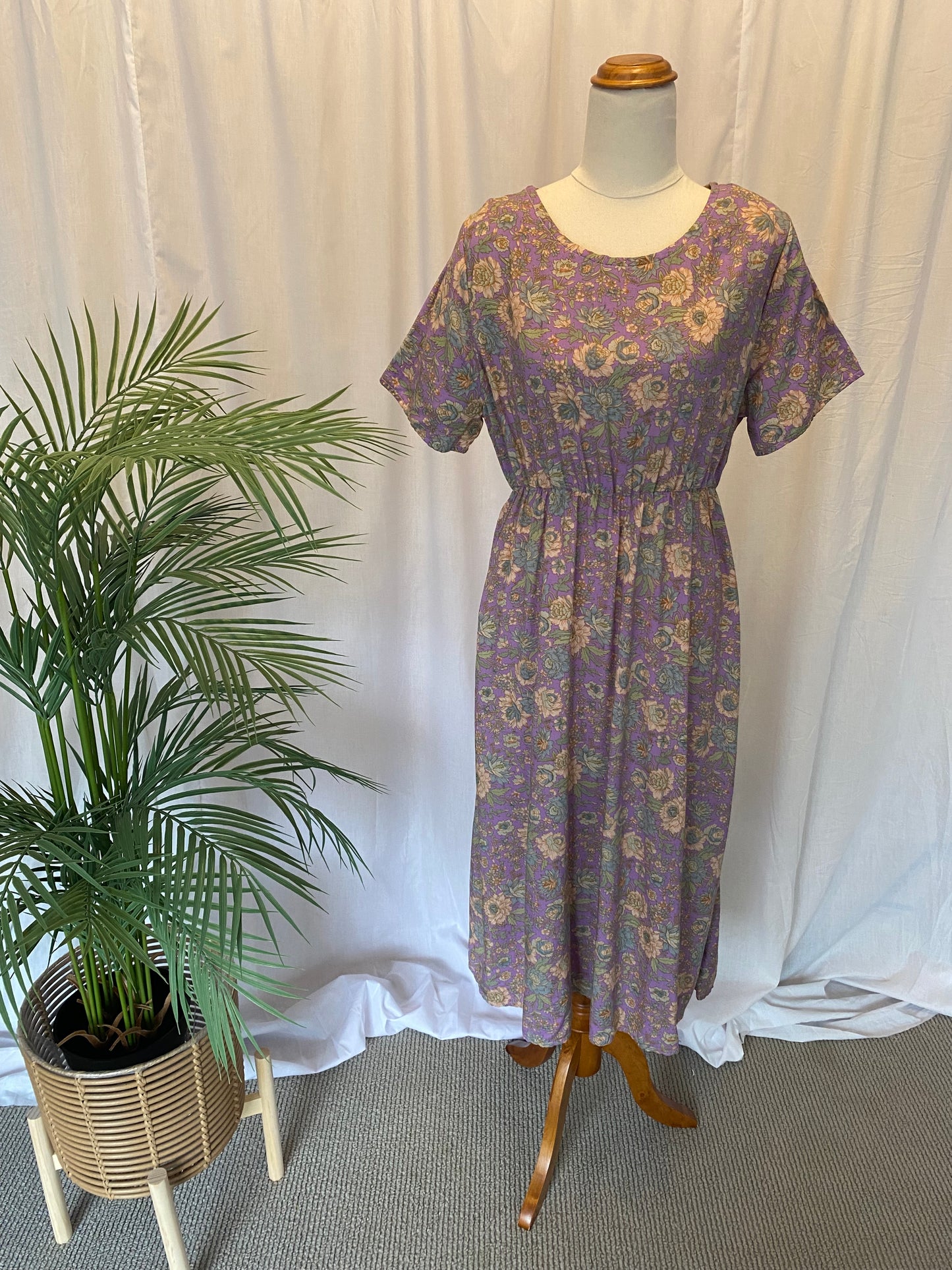 Ladies Dress Purple - Size Medium